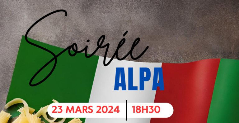 L’Alpa fait sa fête – Samedi 23 mars 2024